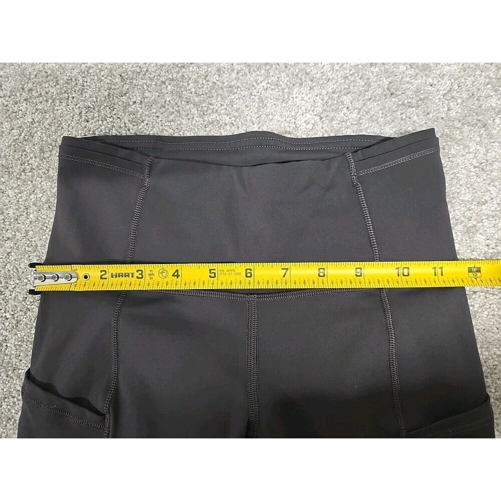 Lululemon Fast Free Tight‎ 24” Leggings Pockets Gray Women’s Size 2
